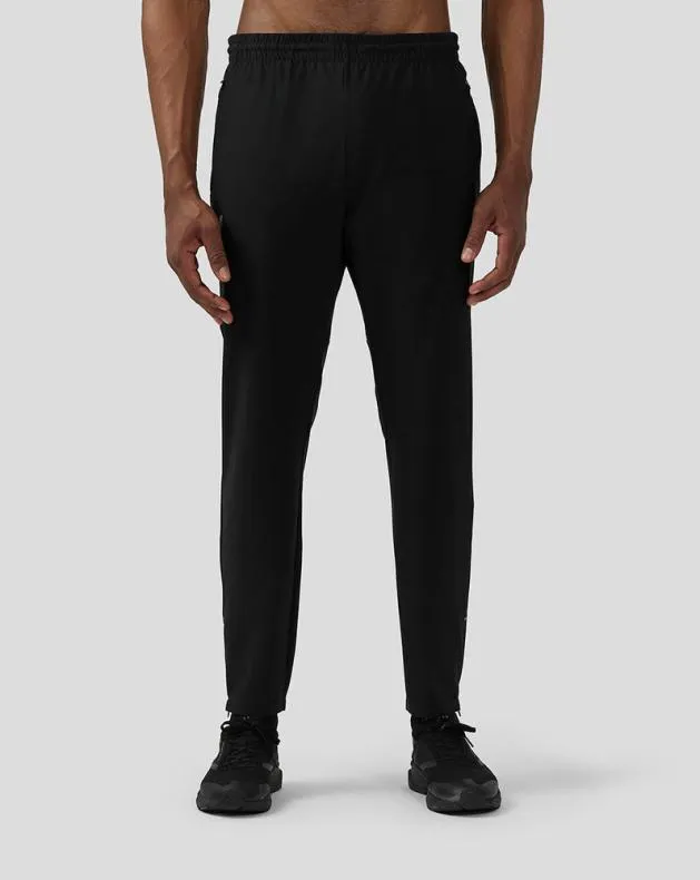 Men Castore Bottoms Zone Ventilation Training Track Pants 8211 Black