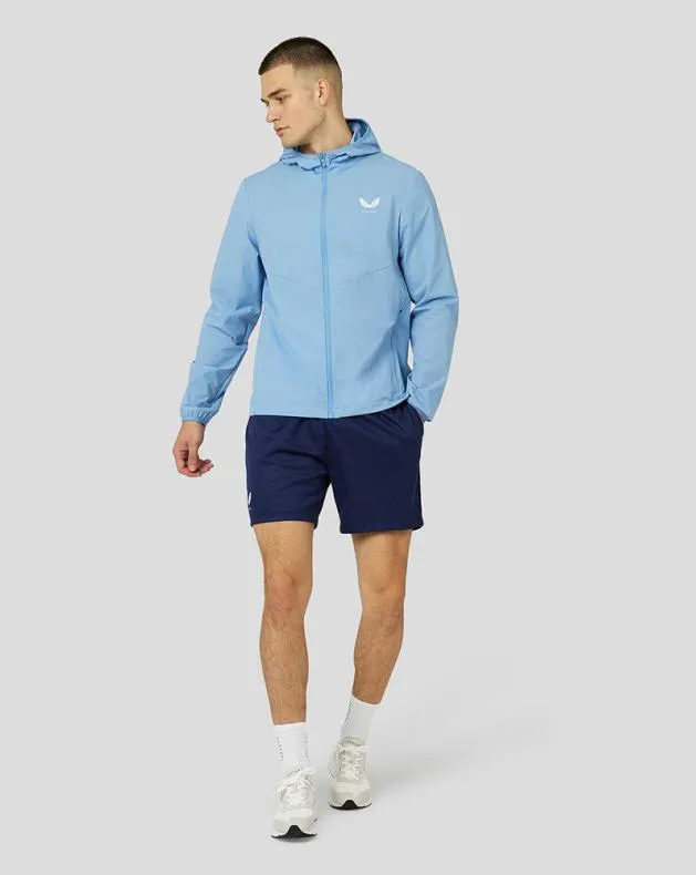 Men Castore Jackets Active Lightweight Zip Through Jacket 8211 Blue