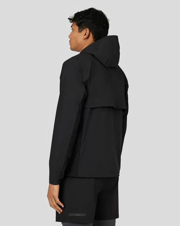 Men Castore Jackets Flex Woven Elevated Jacket 8211 Black