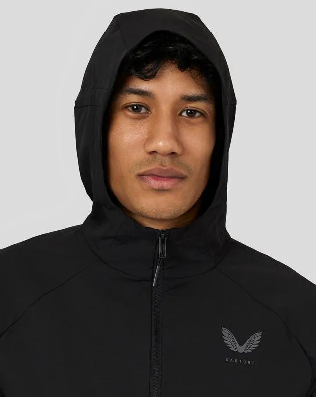 Men Castore Jackets Flex Woven Elevated Jacket 8211 Black