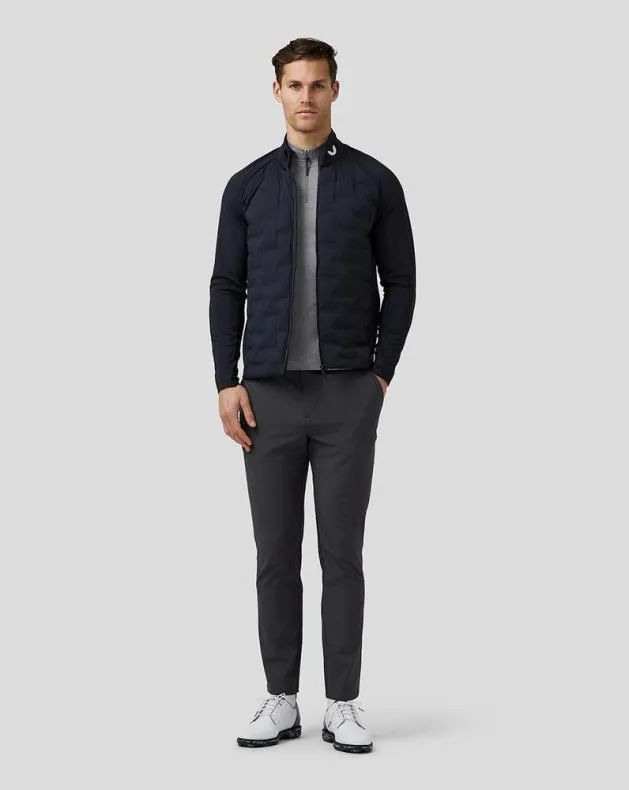 Men Castore Jackets Golf Hybrid Jacket 8211 Midnight Navy