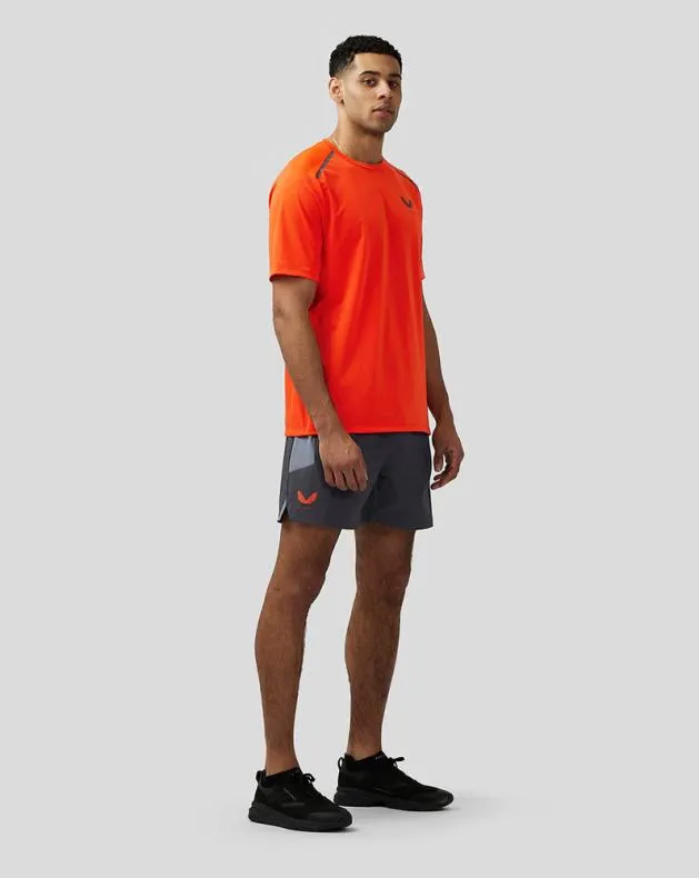 Men Castore Shorts Apex 6 Woven Shorts 8211 Pewter Blue
