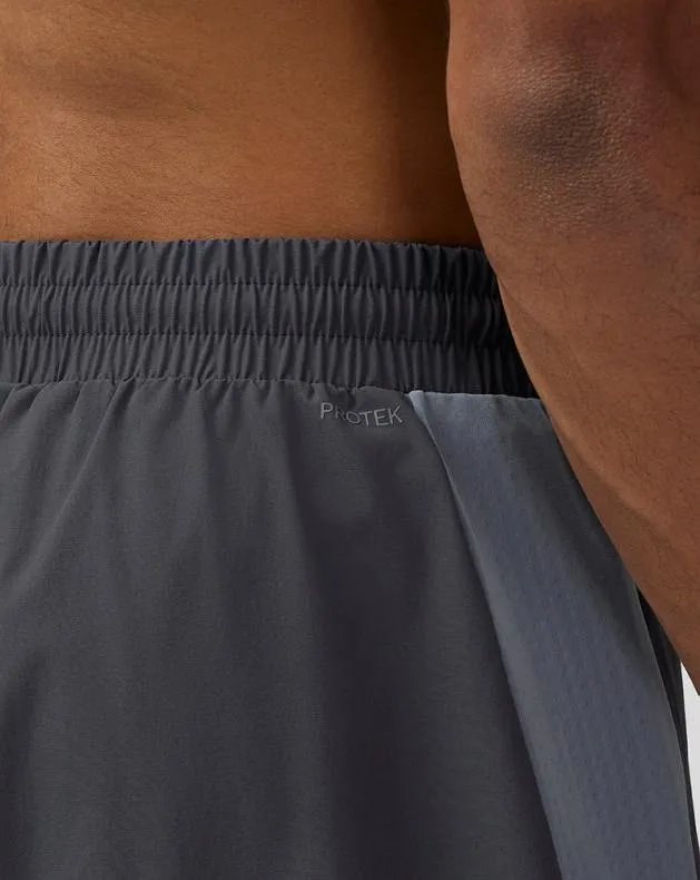 Men Castore Shorts Apex 6 Woven Shorts 8211 Pewter Blue