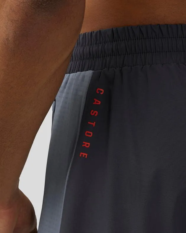 Men Castore Shorts Apex 6 Woven Shorts 8211 Pewter Blue