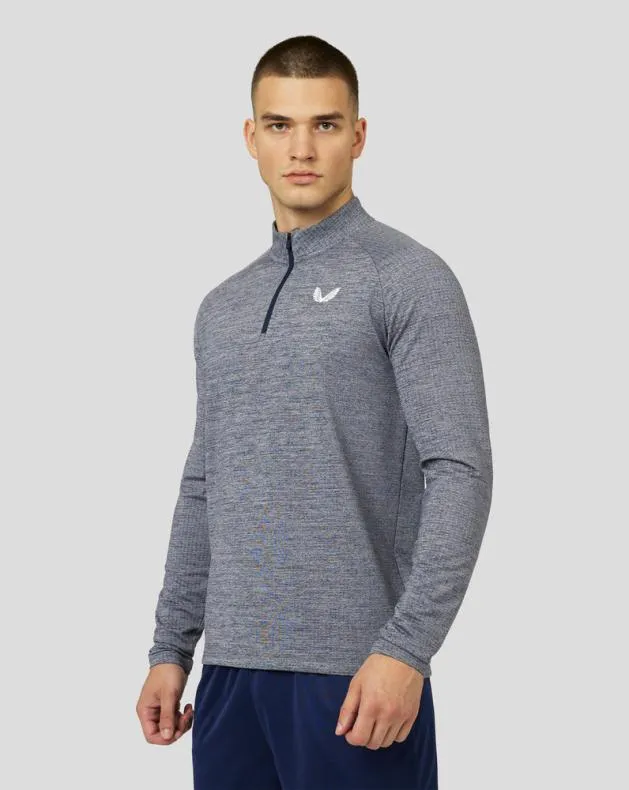 Men Castore Tops Adapt 14 Zip 8211 Navy
