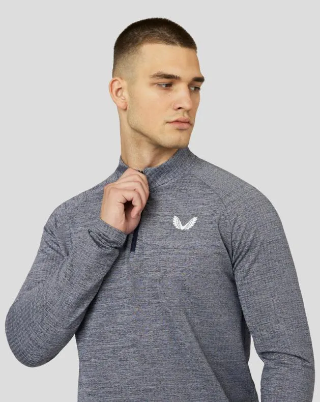 Men Castore Tops Adapt 14 Zip 8211 Navy