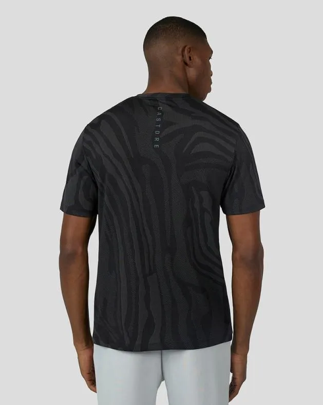 Men Castore Tops Black Core Classic Tech Tee