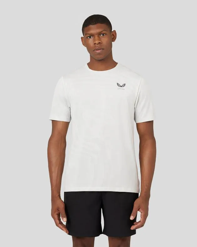 Men Castore Tops Core Tech TShirt 8211 White