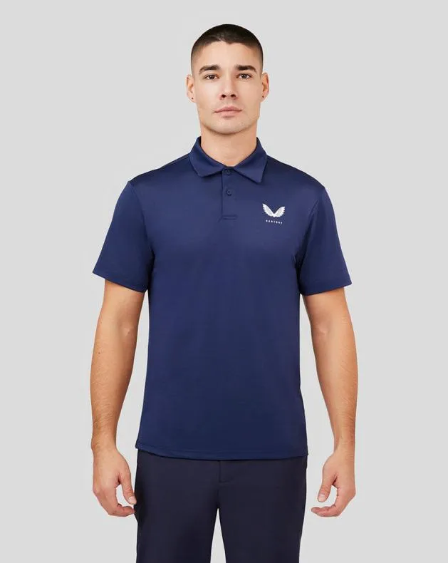 Men Castore Tops Peacoat Active Active Polo