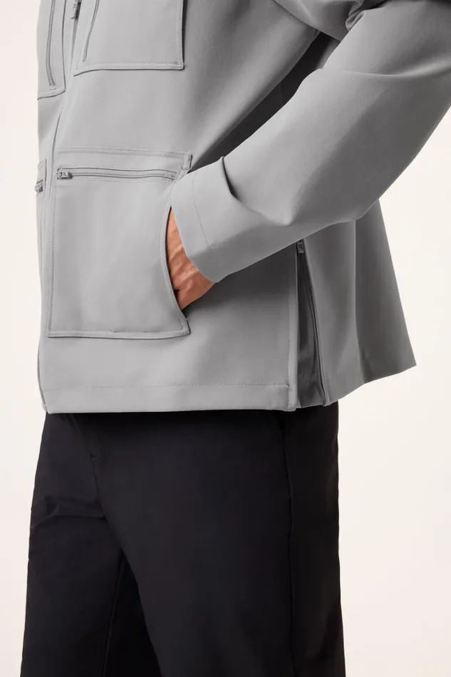 Men Coats and Jackets Fila 4 Pocket Tour Jacket 050 Ultimate Grey Men Coats and Jackets Fila 4 Pocket Tour Jacket 050 Ultimate Grey