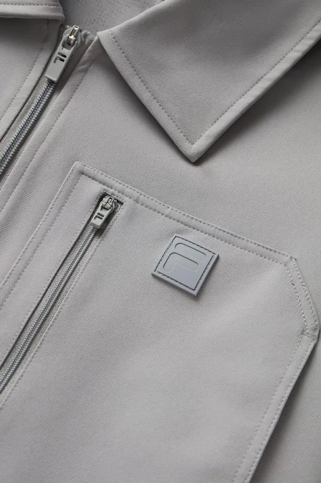 Men Coats and Jackets Fila 4 Pocket Tour Jacket 050 Ultimate Grey Men Coats and Jackets Fila 4 Pocket Tour Jacket 050 Ultimate Grey
