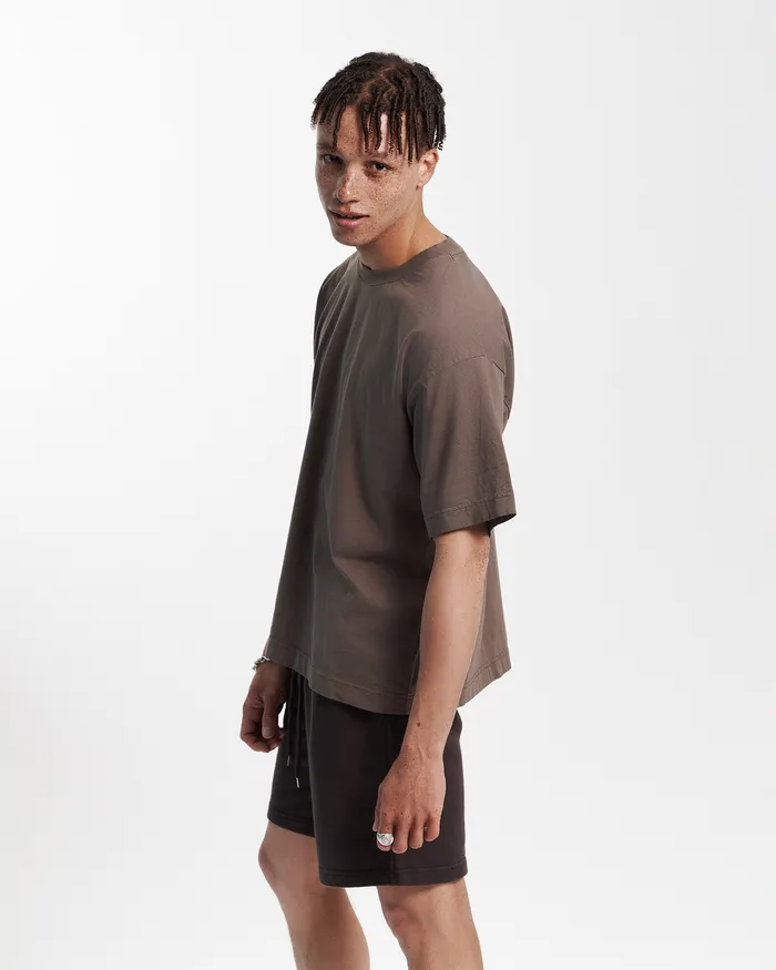 Men Colorfulstandard Oversized Organic TShirt 8211 Sunny Orange TShirts
