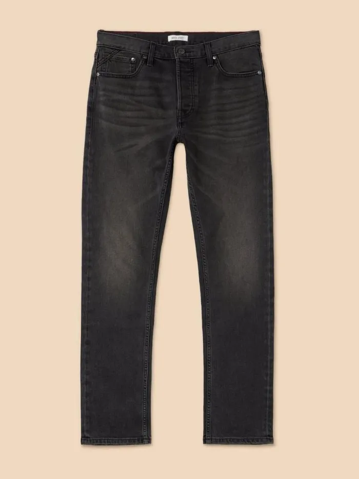 Men Eastwood Straight Jean Washed Black White Stuff Jeans Men Eastwood Straight Jean Washed Black White Stuff Jeans