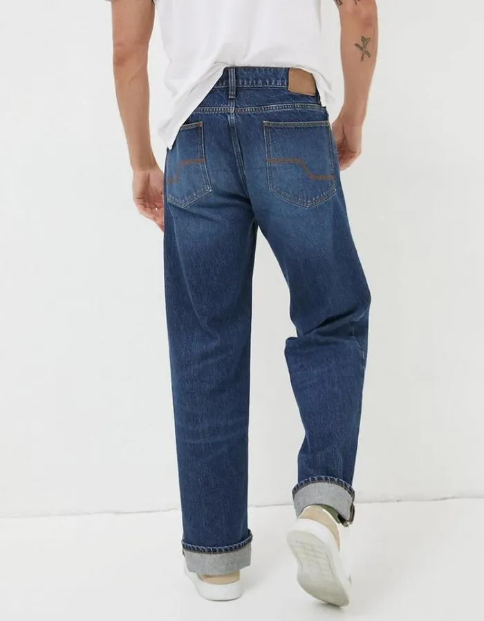 Men FatFace Men039s Sale Loose Fit Jeans Indigo Blue