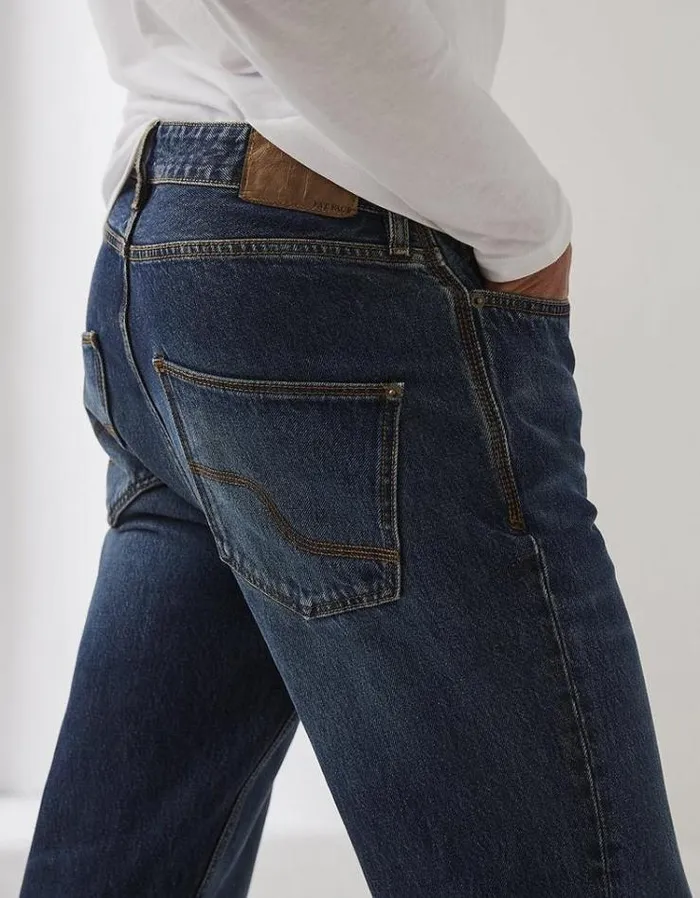 Men FatFace Men039s Sale Tapered Mid Wash Jeans Denim