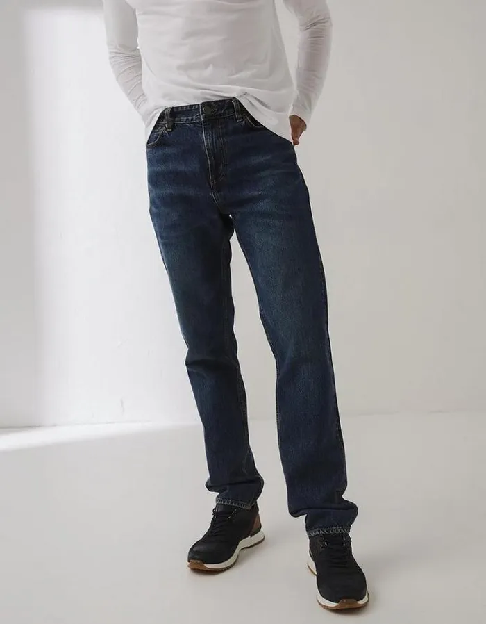Men FatFace Men039s Sale Tapered Mid Wash Jeans Denim