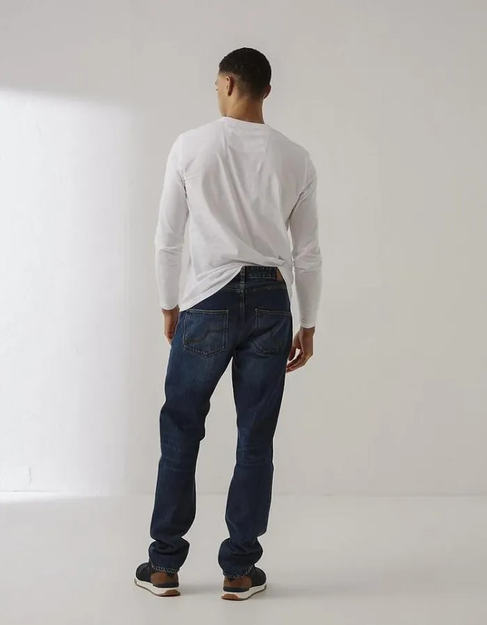Men FatFace Men039s Sale Tapered Mid Wash Jeans Denim