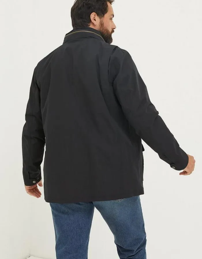 Men FatFace Men039s Sale Truro Waterproof Jacket Black