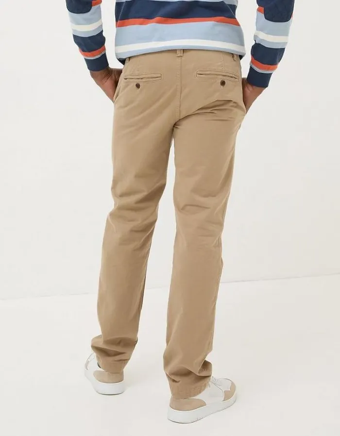 Men FatFace Pants and Chinos Modern Coastal Chinos Dark Stone