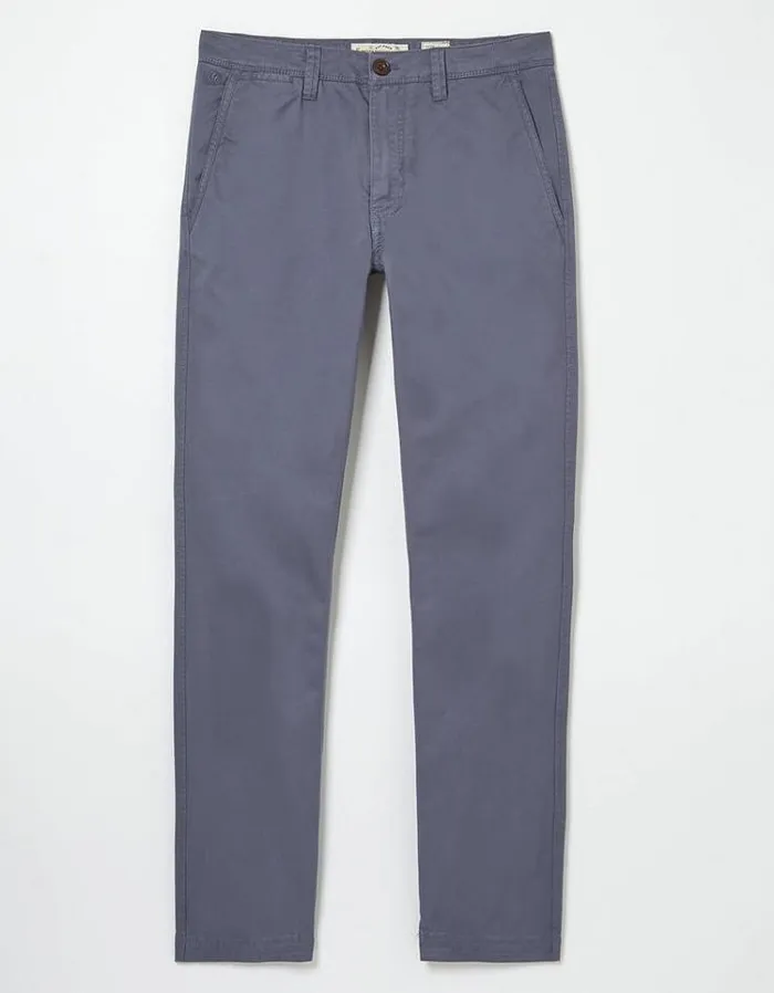 Men FatFace Pants and Chinos Modern Coastal Chinos Washed Blue