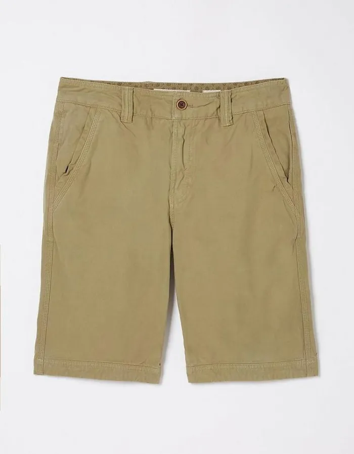 Men FatFace Shorts Cove Chino Shorts Olive Green