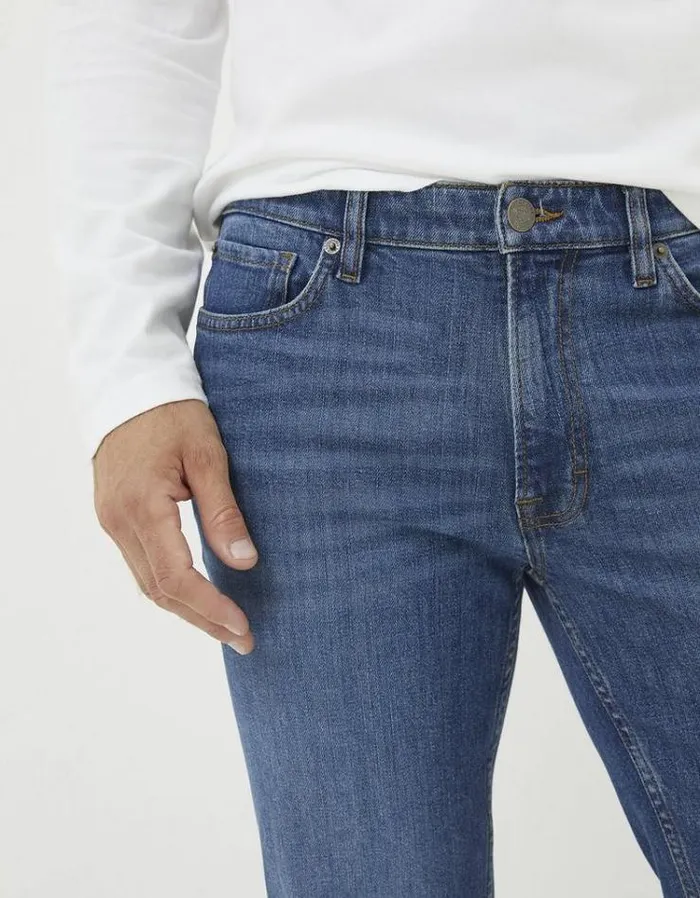 Men FatFace Tall Collection Slim Fit Jeans Stone Wash