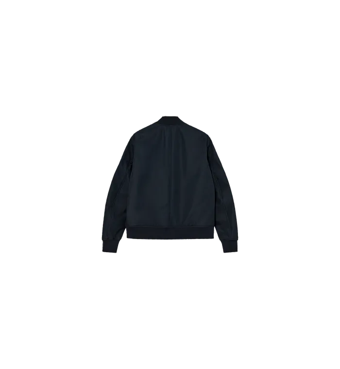 Men Jackets MOS MOSH MMGCain Bomber Jacket Navy Men Jackets MOS MOSH MMGCain Bomber Jacket Navy