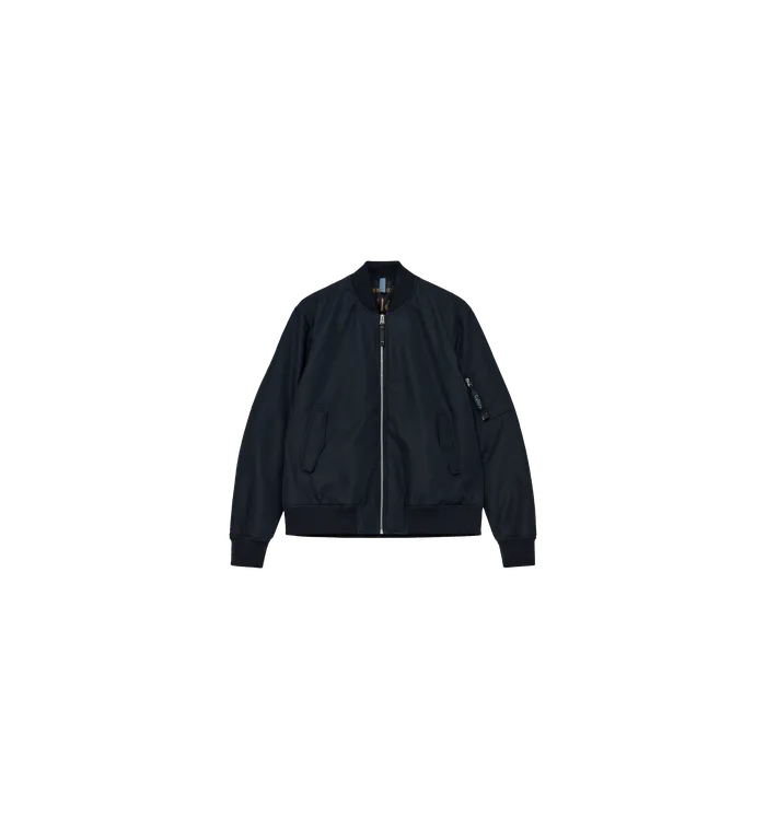 Men Jackets MOS MOSH MMGCain Bomber Jacket Navy Men Jackets MOS MOSH MMGCain Bomber Jacket Navy