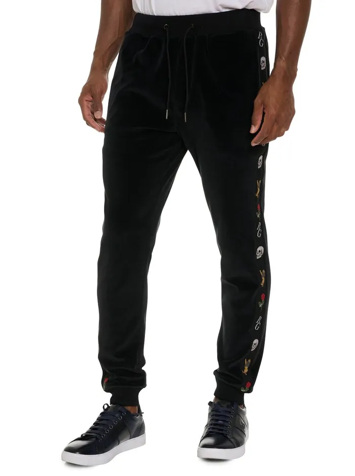Men Jeans and Pants Robert Graham LANGEL PANT Black
