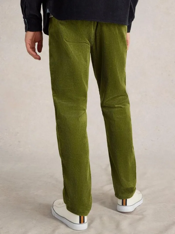 Men Kimber Cord Trouser Khaki Green White Stuff Trousers Men Kimber Cord Trouser Khaki Green White Stuff Trousers