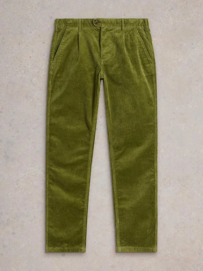 Men Kimber Cord Trouser Khaki Green White Stuff Trousers Men Kimber Cord Trouser Khaki Green White Stuff Trousers