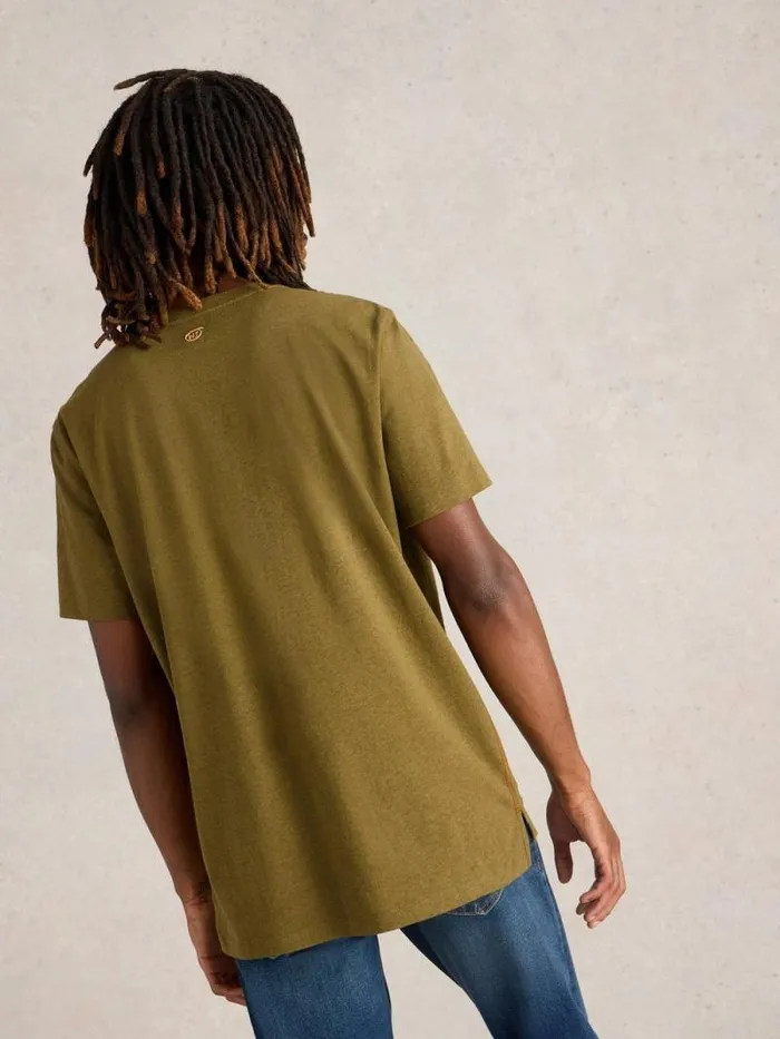 Men Life Behind Bars Graphic Tee Green Print White Stuff TShirts Men Life Behind Bars Graphic Tee Green Print White Stuff TShirts