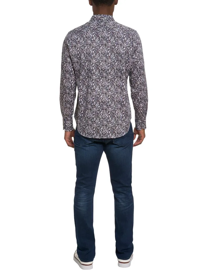 Men Long Sleeve Button Down Shirts Robert Graham AEGEAN LONG SLEEVE BUTTON FRONT SHIRT Multi