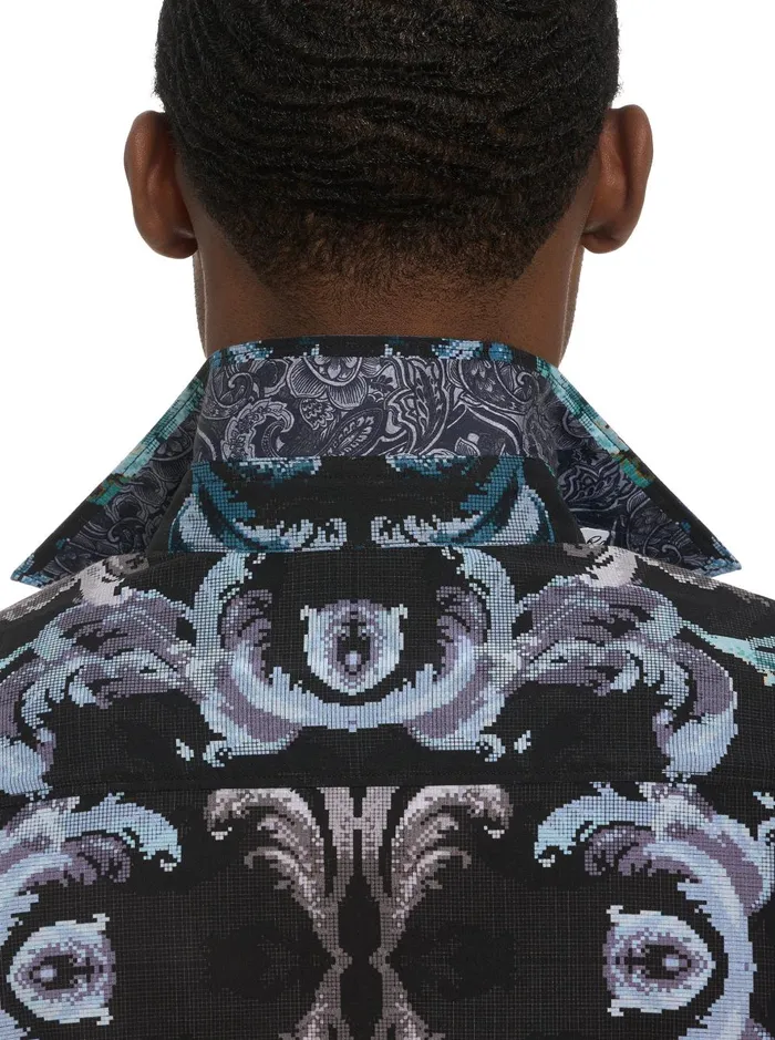 Men Long Sleeve Button Down Shirts Robert Graham BALZARS LONG SLEEVE BUTTON DOWN SHIRT Multi