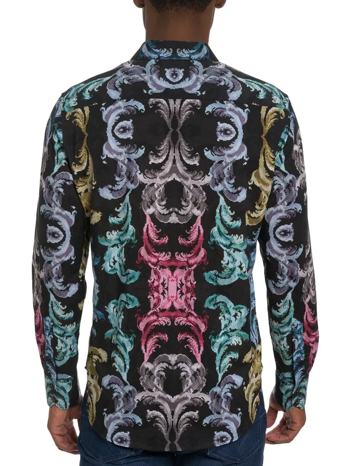 Men Long Sleeve Button Down Shirts Robert Graham BALZARS LONG SLEEVE BUTTON DOWN SHIRT Multi