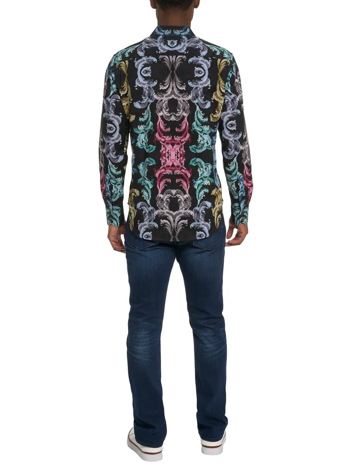 Men Long Sleeve Button Down Shirts Robert Graham BALZARS LONG SLEEVE BUTTON DOWN SHIRT Multi