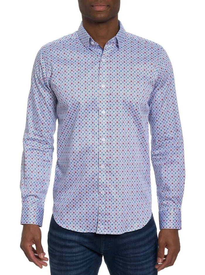 Men Long Sleeve Button Down Shirts Robert Graham FAVRE LONG SLEEVE BUTTON DOWN SHIRT Multi