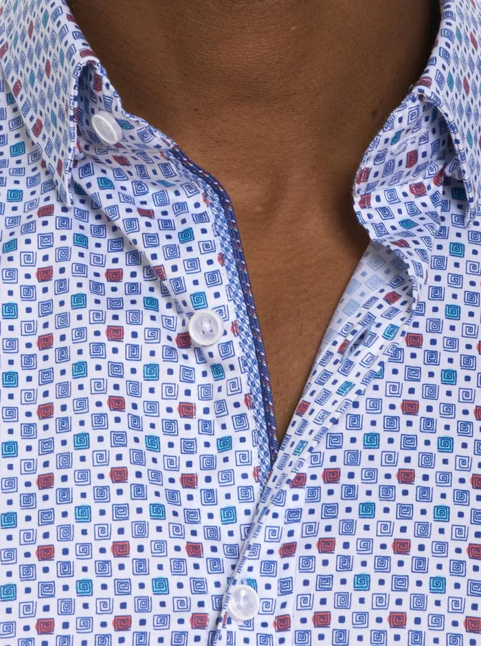 Men Long Sleeve Button Down Shirts Robert Graham FAVRE LONG SLEEVE BUTTON DOWN SHIRT Multi