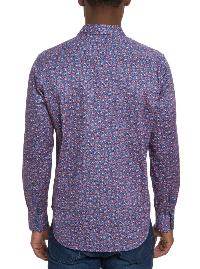 Men Long Sleeve Button Down Shirts Robert Graham GOLDEN HORN LONG SLEEVE BUTTON DOWN SHIRT Multi