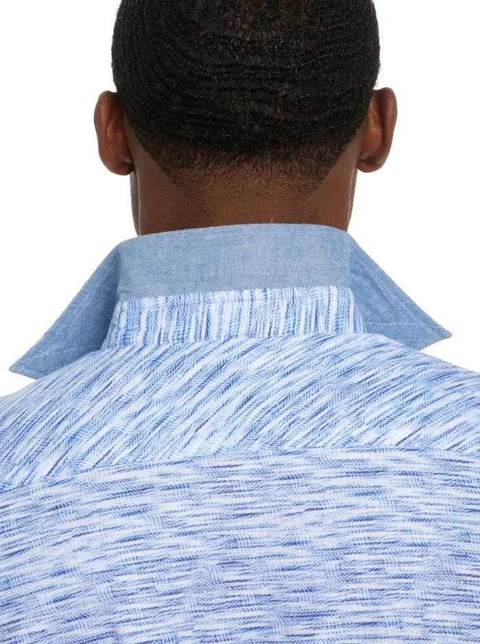 Men Long Sleeve Button Down Shirts Robert Graham LIGHT YEAR LONG SLEEVE BUTTON DOWN SHIRT Berry