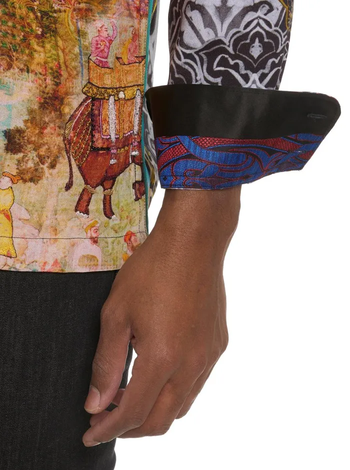 Men Long Sleeve Button Down Shirts Robert Graham LIMITED EDITION THE OTTOMAN LONG SLEEVE BUTTON DOWN SHIRT Multi