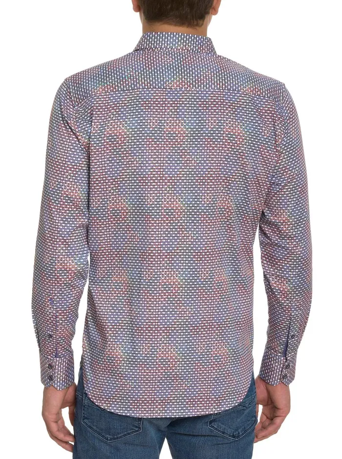 Men Long Sleeve Button Down Shirts Robert Graham MARTINIQUE LONG SLEEVE BUTTON DOWN SHIRT Multi