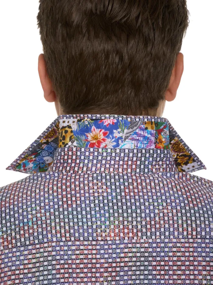 Men Long Sleeve Button Down Shirts Robert Graham MARTINIQUE LONG SLEEVE BUTTON DOWN SHIRT Multi