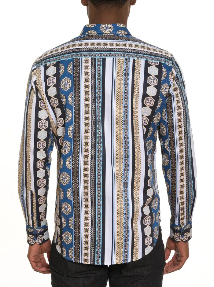 Men Long Sleeve Button Down Shirts Robert Graham TAINO LONG SLEEVE BUTTON DOWN SHIRT Multi
