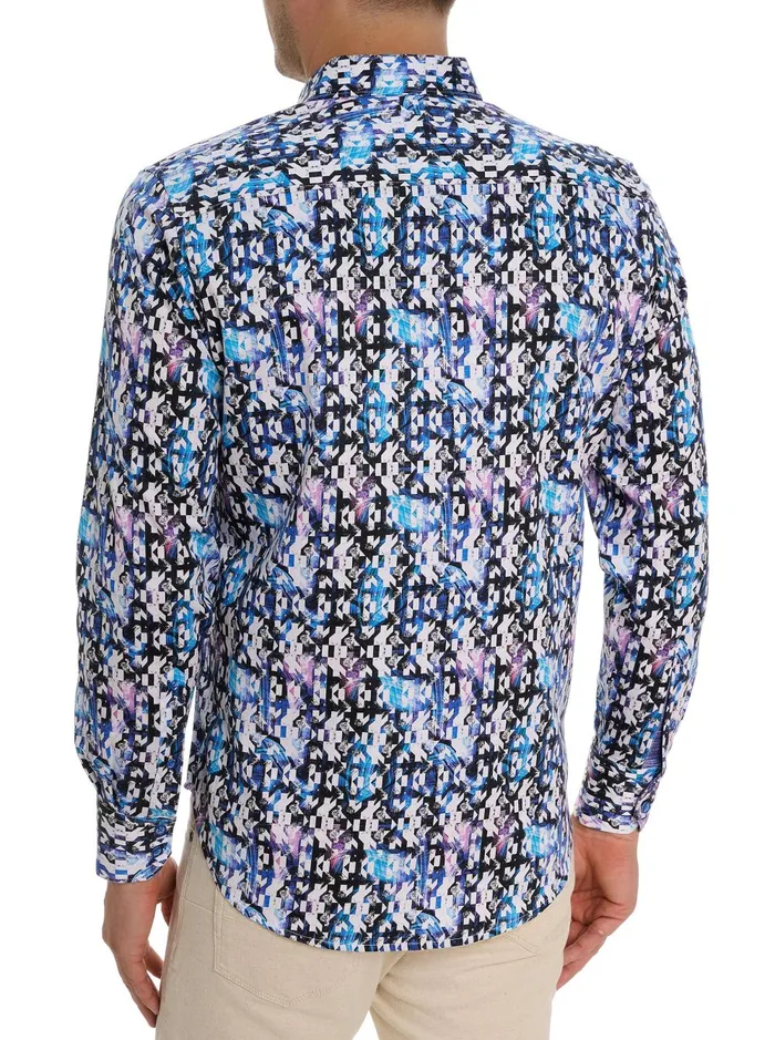 Men Long Sleeve Button Down Shirts Robert Graham VOLMER LONG SLEEVE BUTTON DOWN SHIRT Multi