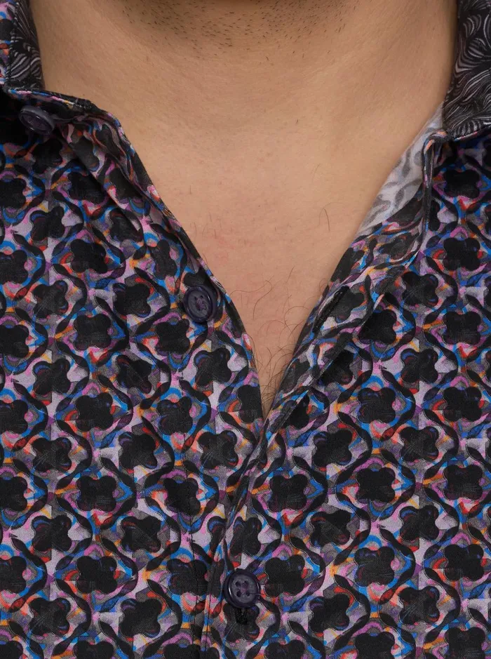 Men Long Sleeve Button Down Shirts Robert Graham YENI LONG SLEEVE BUTTON DOWN SHIRT Multi