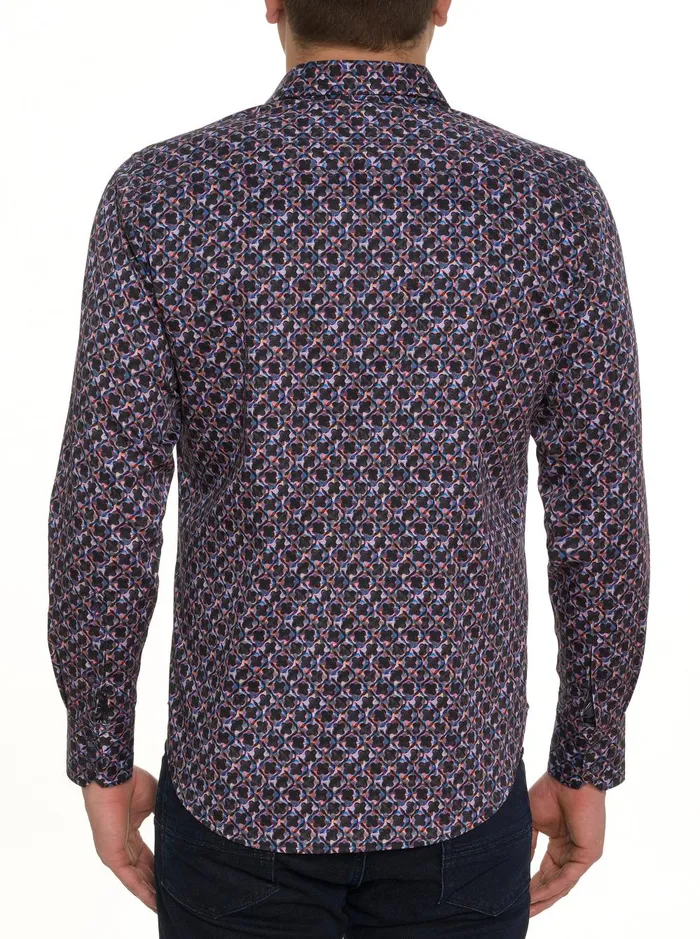 Men Long Sleeve Button Down Shirts Robert Graham YENI LONG SLEEVE BUTTON DOWN SHIRT Multi