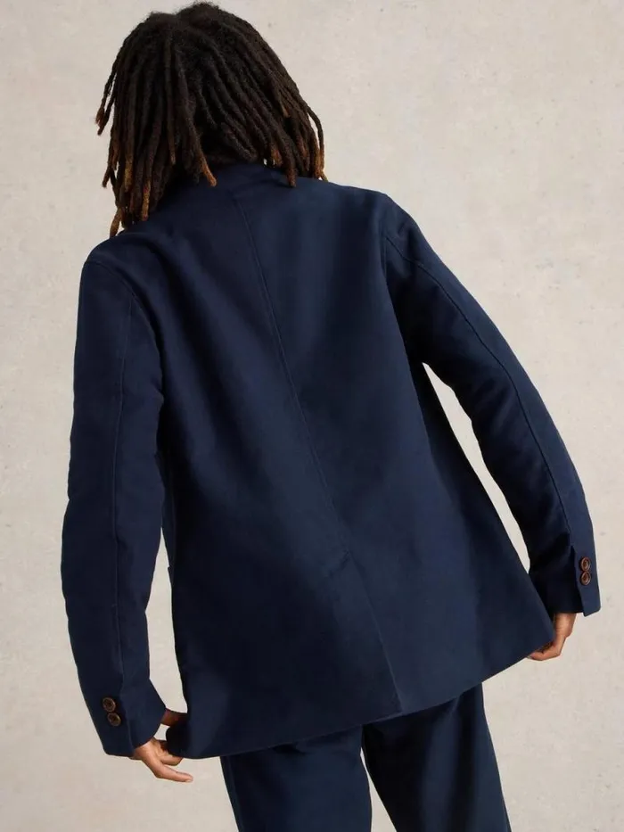 Men Moleskin Blazer Dark Navy White Stuff Blazers