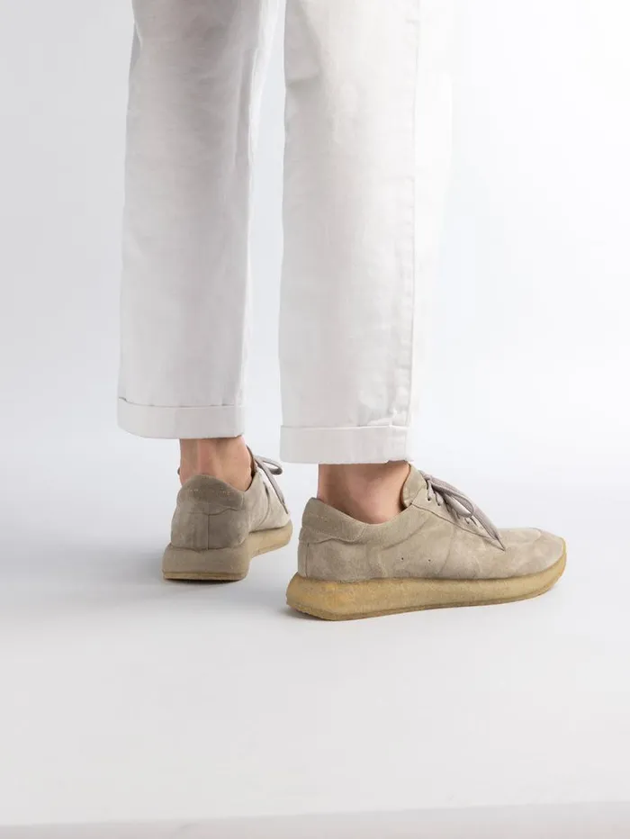 Men Officine Creative Footwear LEGEND 001 Green Suede Low Top Sneakers Men Officine Creative Footwear LEGEND 001 Green Suede Low Top Sneakers