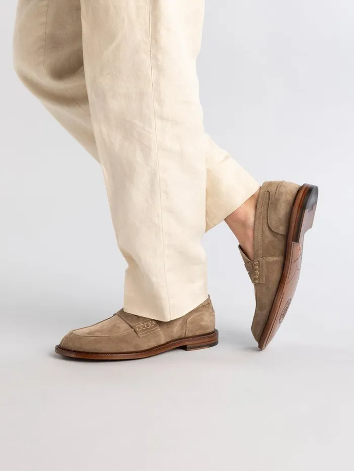 Men Officine Creative Footwear SAX 001 White Leather Penny Loafers Men Officine Creative Footwear SAX 001 White Leather Penny Loafers